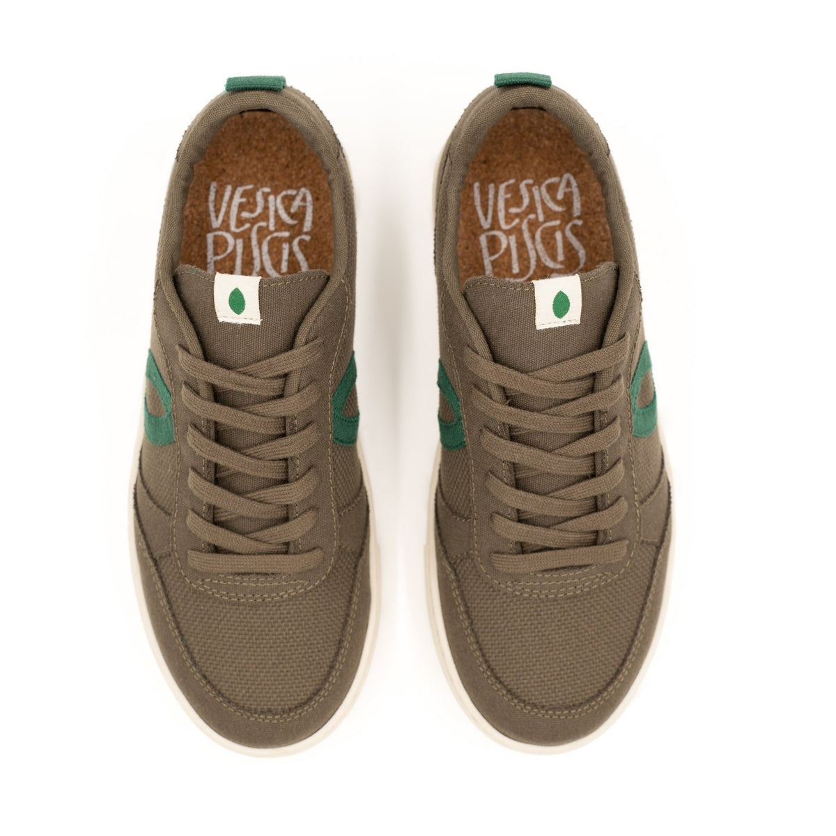 Baskets Homme Eco Responsable Carson Khaki – Zebra Vegan Shop