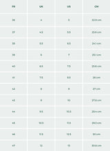 Charger l'image dans la galerie, guide taille