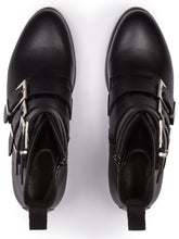 Load image into Gallery viewer, Vegan Women's 4 Strap Biker Boots | Will's Vegan Store