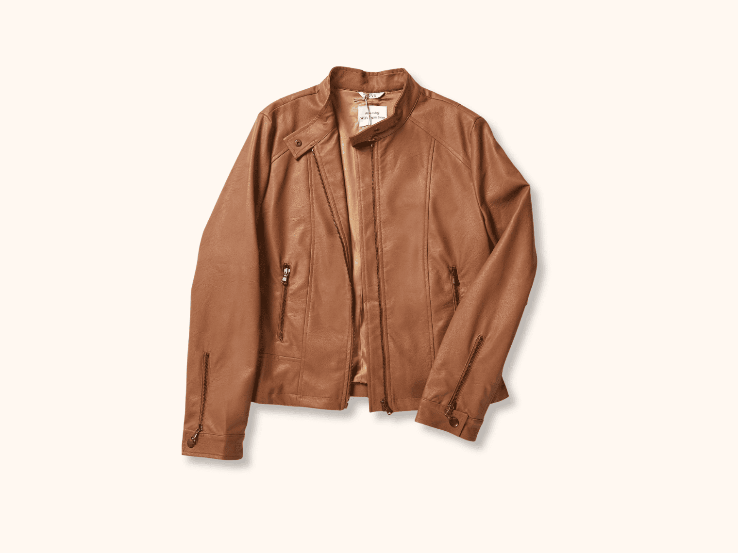 veste en cuir vegan perfecto