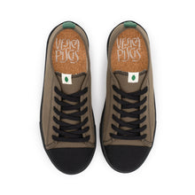 Charger l&#39;image dans la galerie, baskets éthique en vegan en toile khaki