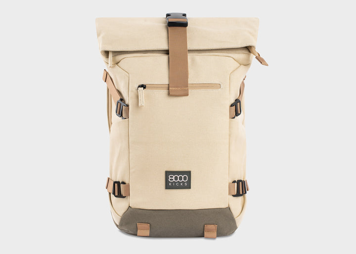 Grand sac à dos de voyage en chanvre écologique