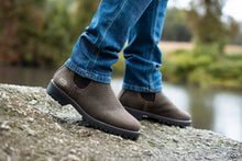 Charger l&#39;image dans la galerie, Crossover Hemp Chelsea for Men - Dark Brown