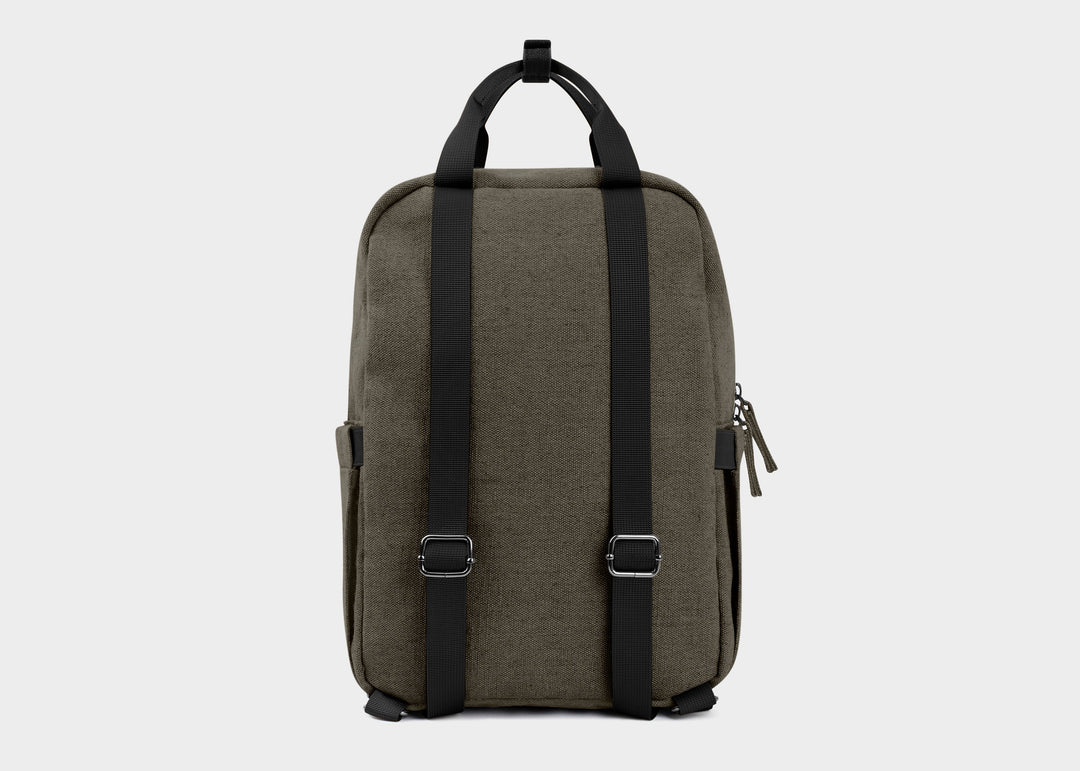 sac à dos en chanvre khaki de la marque 8000Kicks