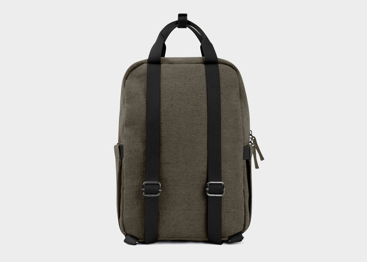 sac à dos en chanvre khaki de la marque 8000Kicks