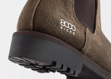Charger l&#39;image dans la galerie, Crossover Hemp Chelsea for Men - Dark Brown