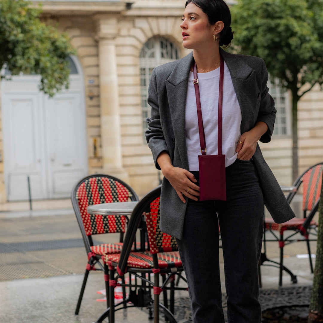 Pochette Vanille rouge