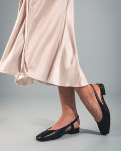 ballerines noires ouvertes