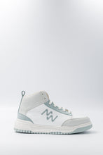 Charger l&#39;image dans la galerie, Basket montante vegan Ice Blue - style rétro chic