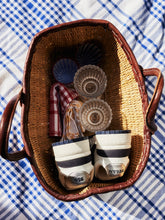 Charger l&#39;image dans la galerie, Baskets streetwear marine argenté et blanches