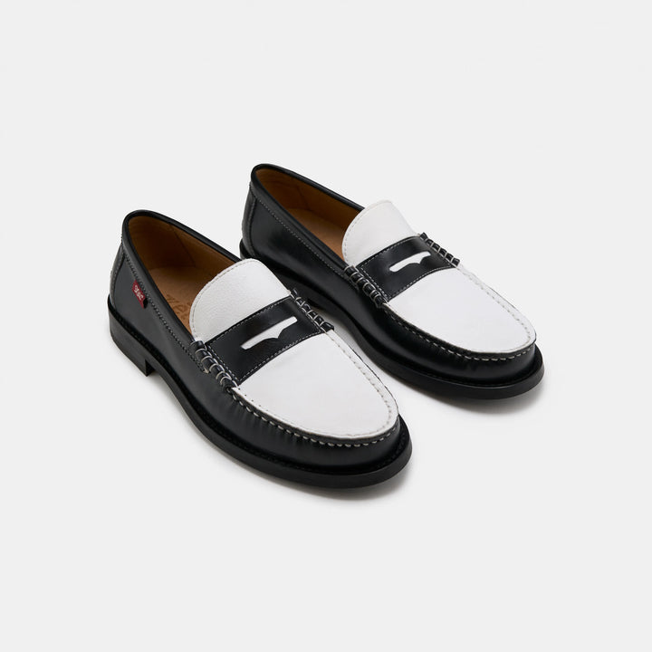 loafer vegan en cuir d&