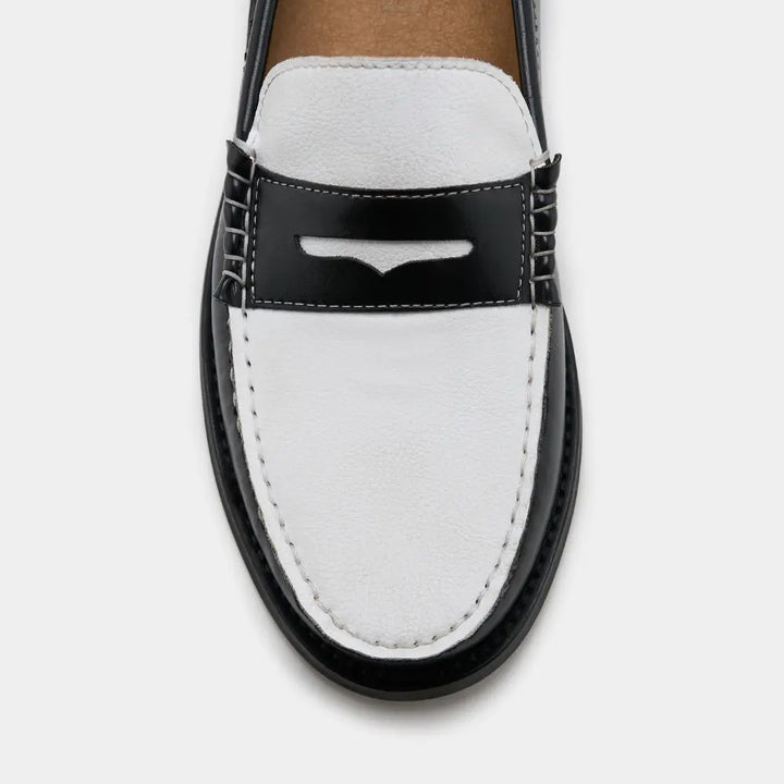 mocassins en cuir vegan