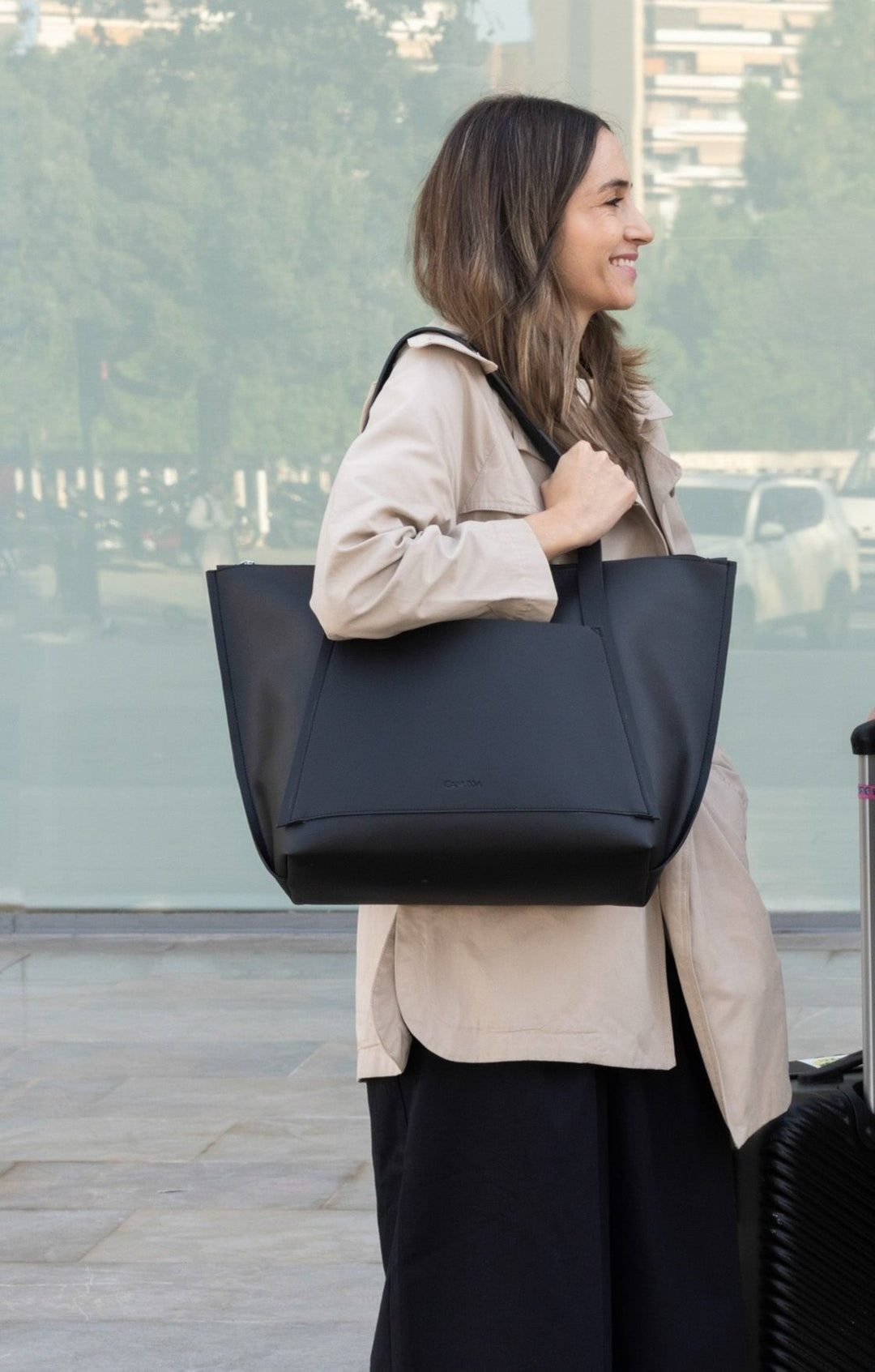 sac de voyage vegan noir