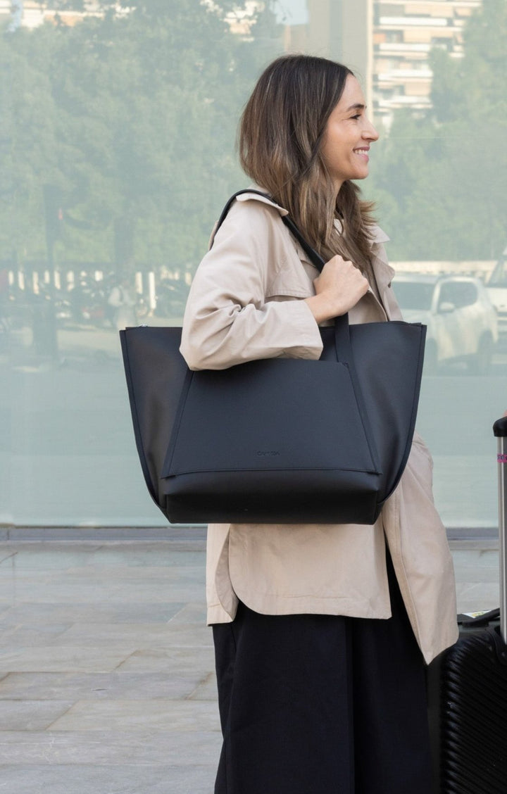 sac de voyage vegan noir