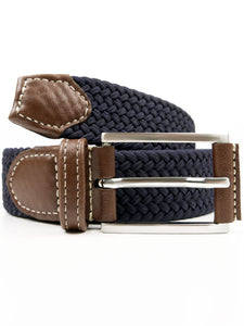 Ceinture vegan homme bleu marine | Will's Vegan Store