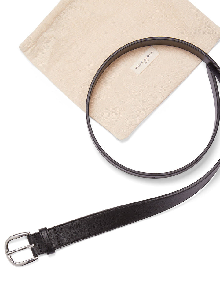 Ceinture vegan noire femme