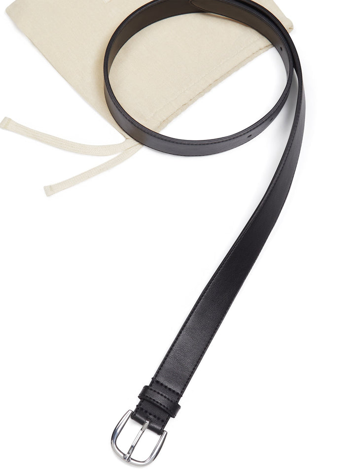 Ceinture vegan noire femme