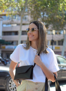 Cross bum bag - Black