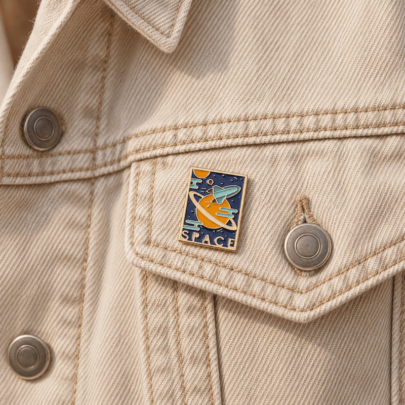 pins retro espace fusé
