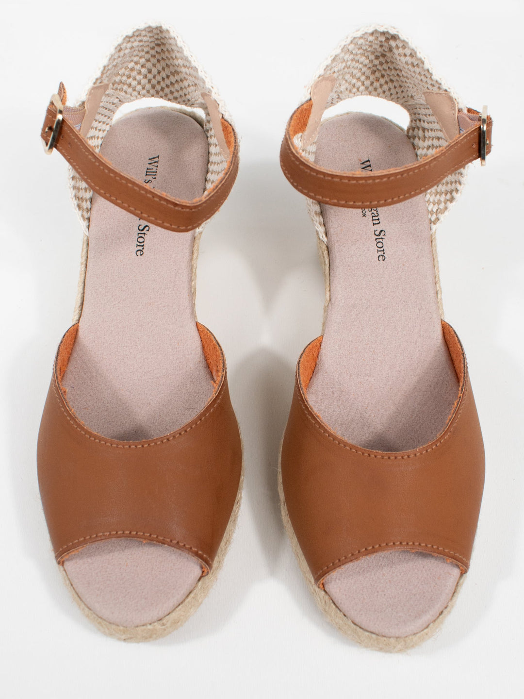 espadrilles vegan à talons compensés
