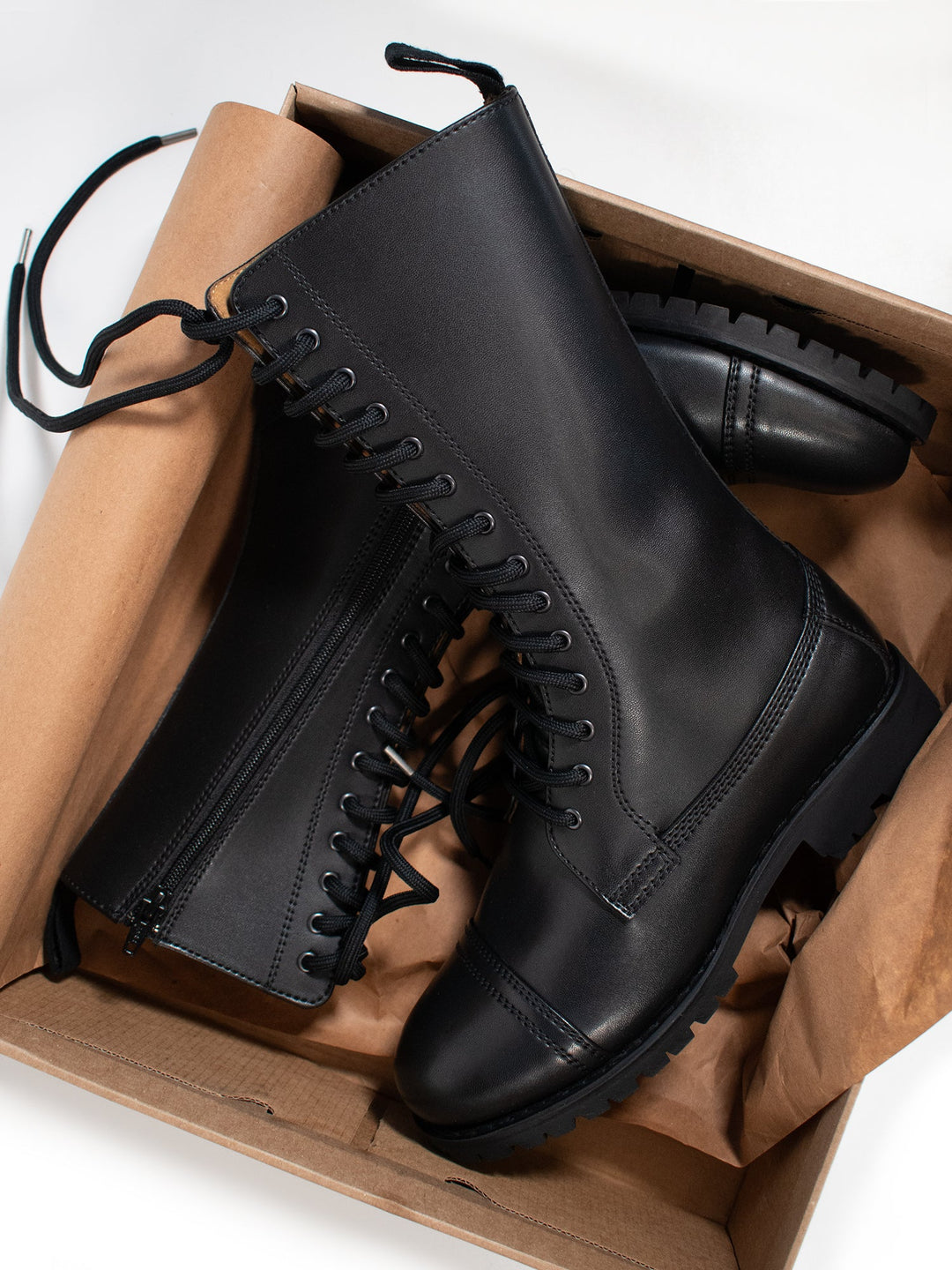 Goodyear Welt 14-Augen-Stiefel