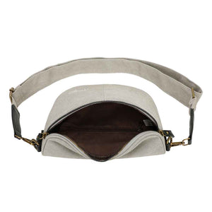 Sac Bandoulière Estival Gris Intérieur