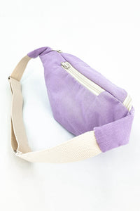 sacoche banane couleur lilas