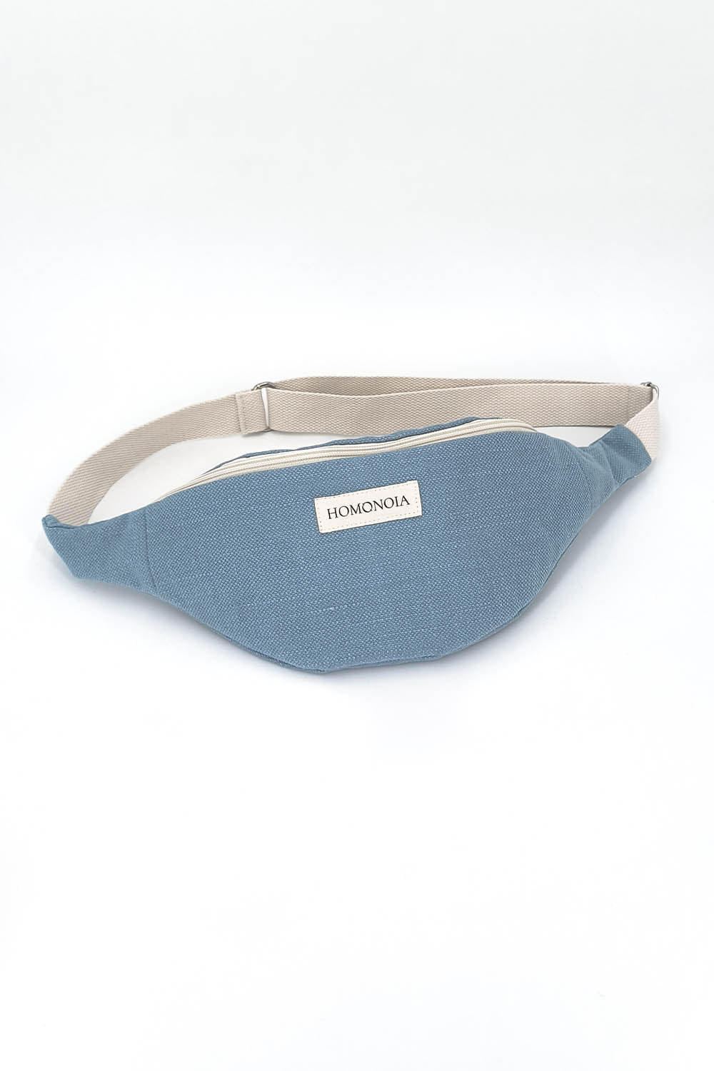 sacoche banane éthique bleue