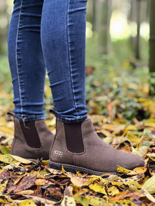 Crossover Hemp Chelsea for Women - Dark Brown