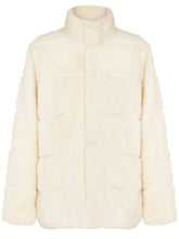 Load image into Gallery viewer, Recycled Teddy Puffer Jacket