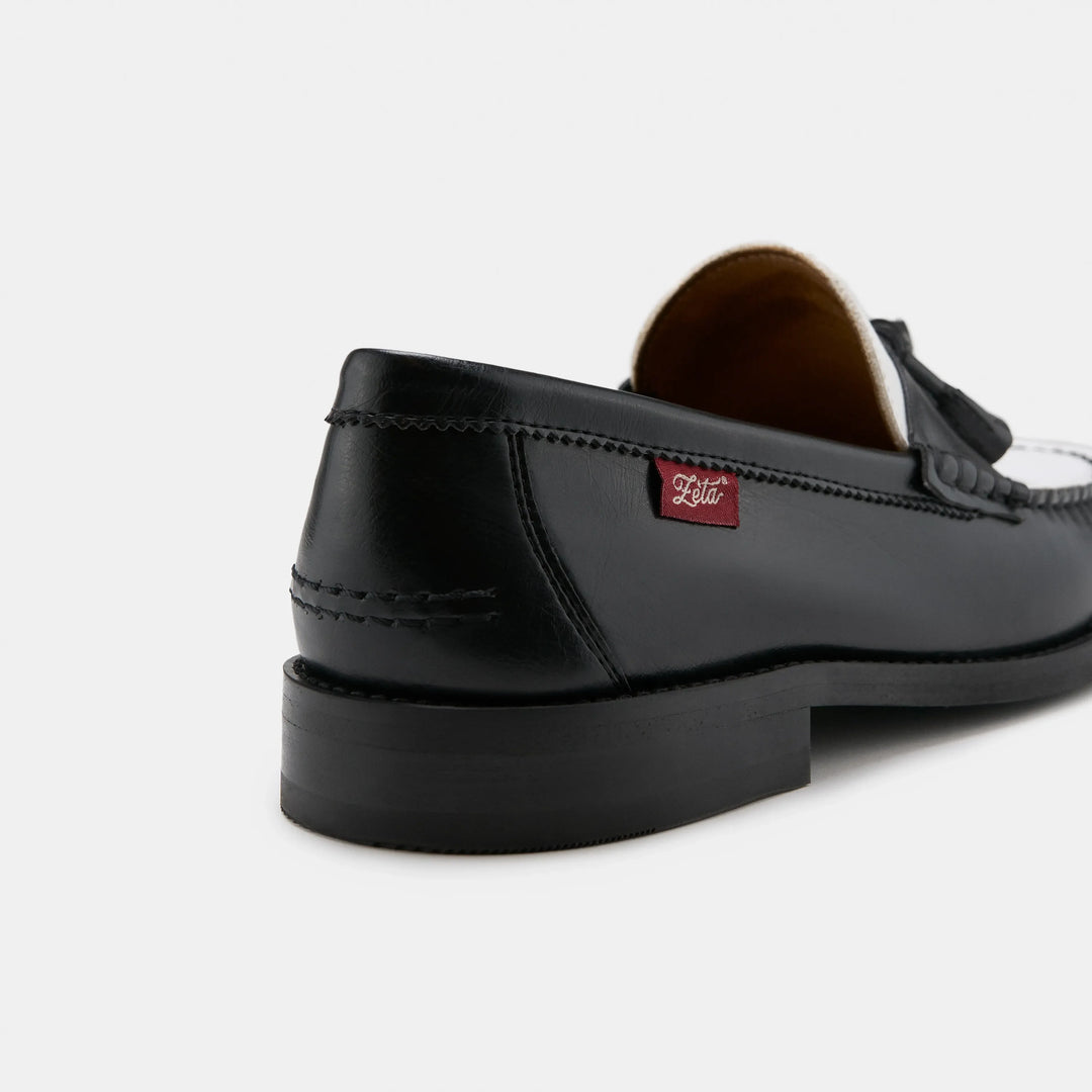 loafer vegan en cuir d&