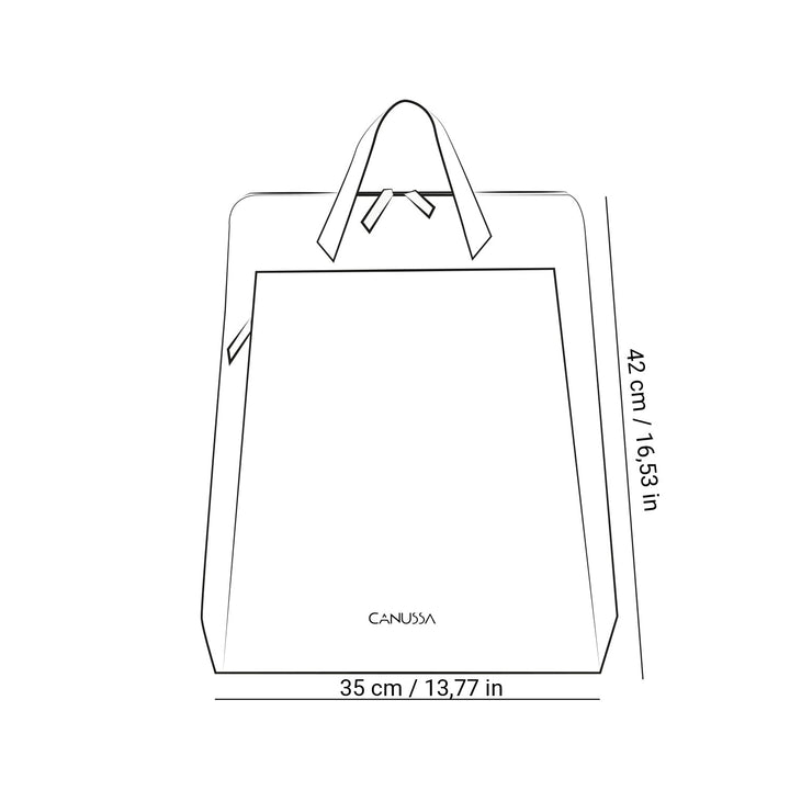 Sac à dos en cuir vegan marron pour ordinateur portable
