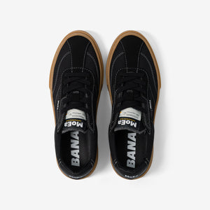 Baskets Vegan en Toile de Banane ecyclée Noire