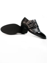 Load image into Gallery viewer, Vegan Women&#39;s Mock Croc Monk Straps | Will&#39;s Vegan Store