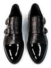 Load image into Gallery viewer, Vegan Women&#39;s Mock Croc Monk Straps | Will&#39;s Vegan Store