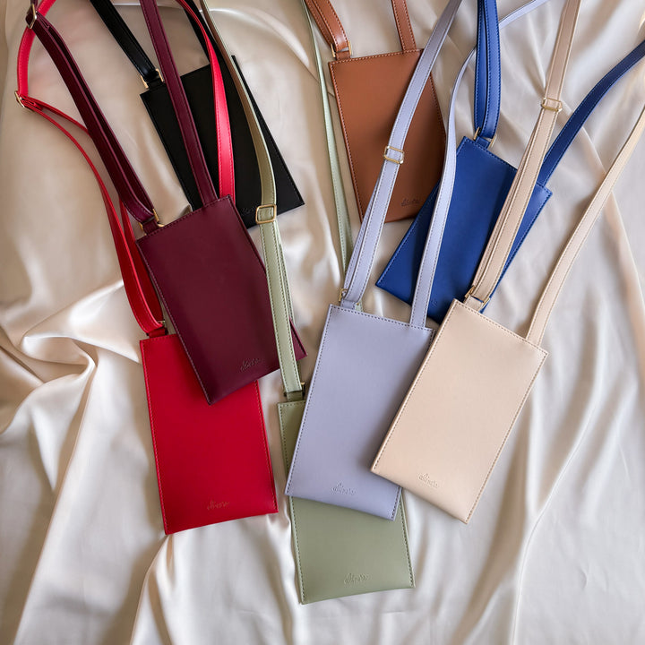 Pochette Vanille rouge