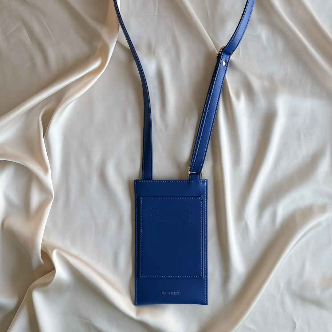 Pochette Vanille bleue roi
