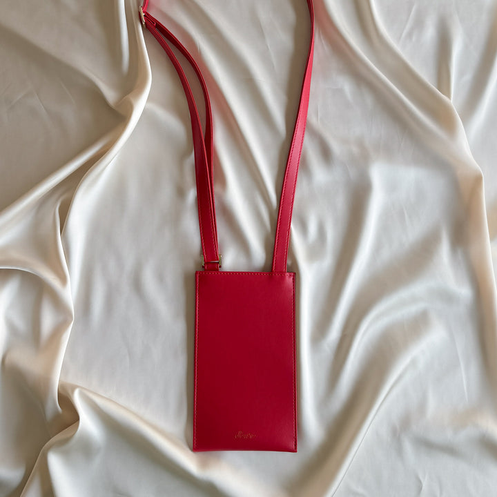 Pochette Vanille rouge