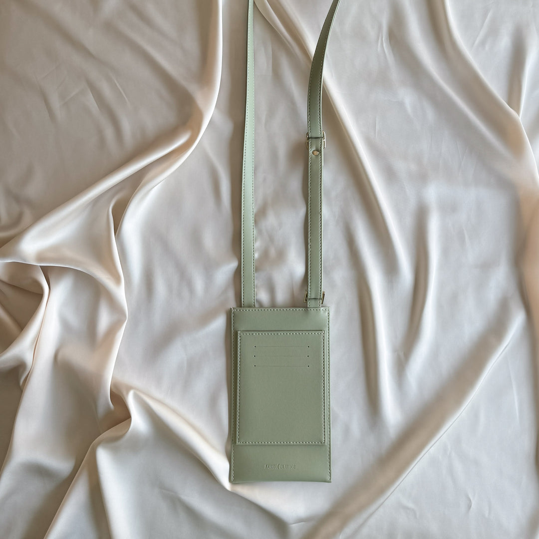Pochette Vanille verte amande