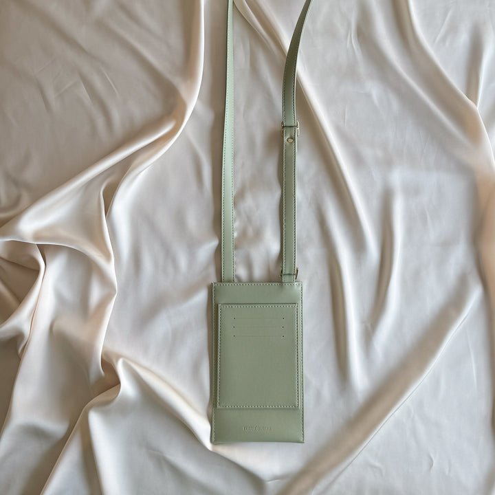 Pochette Vanille verte amande