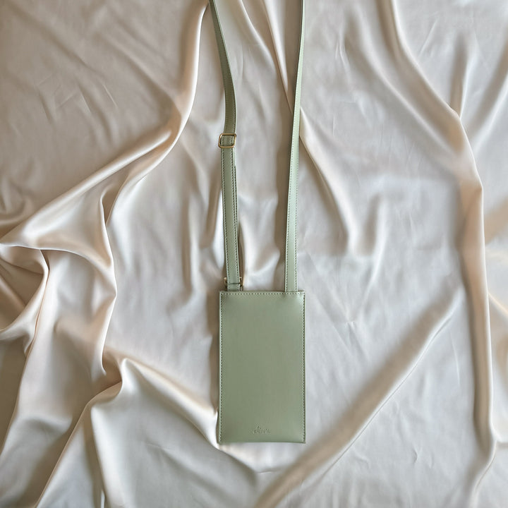 Pochette Vanille verte amande