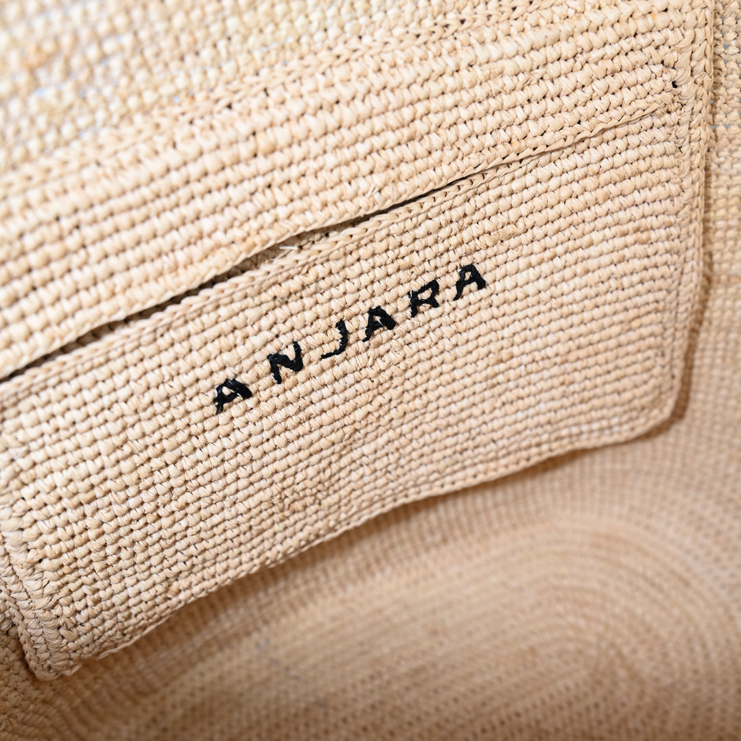 Victoire | Panier artisanal en raphia