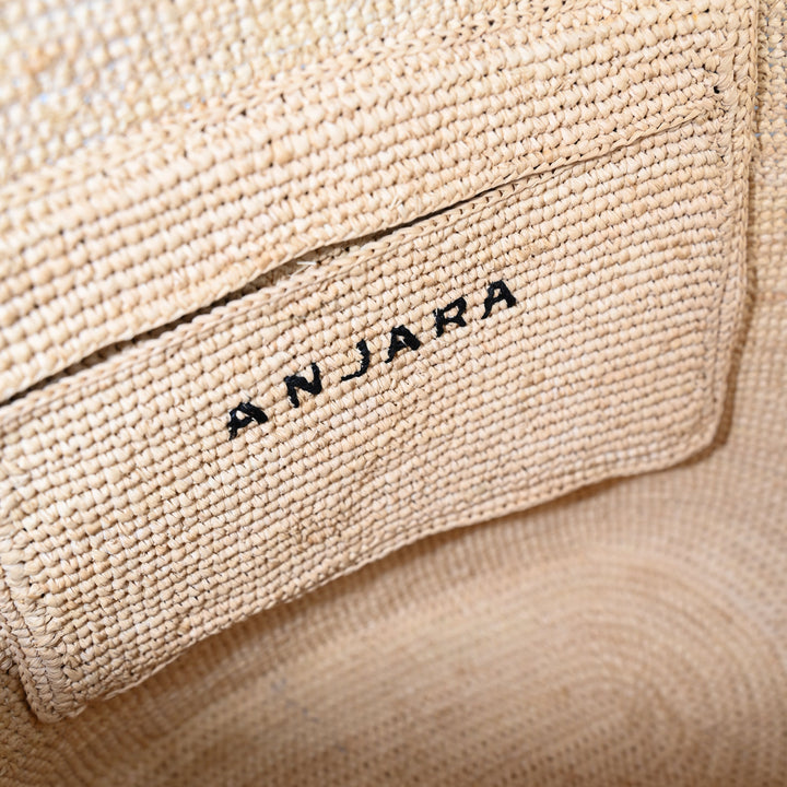 Victoire | Panier artisanal en raphia