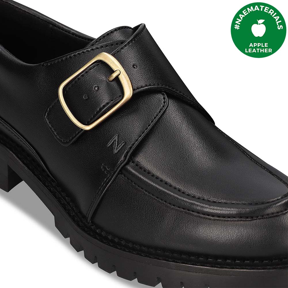 mocassins noirs pour femme