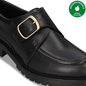 mocassins noirs pour femme