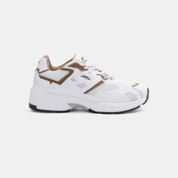Rush - White &amp; Brown - Palm