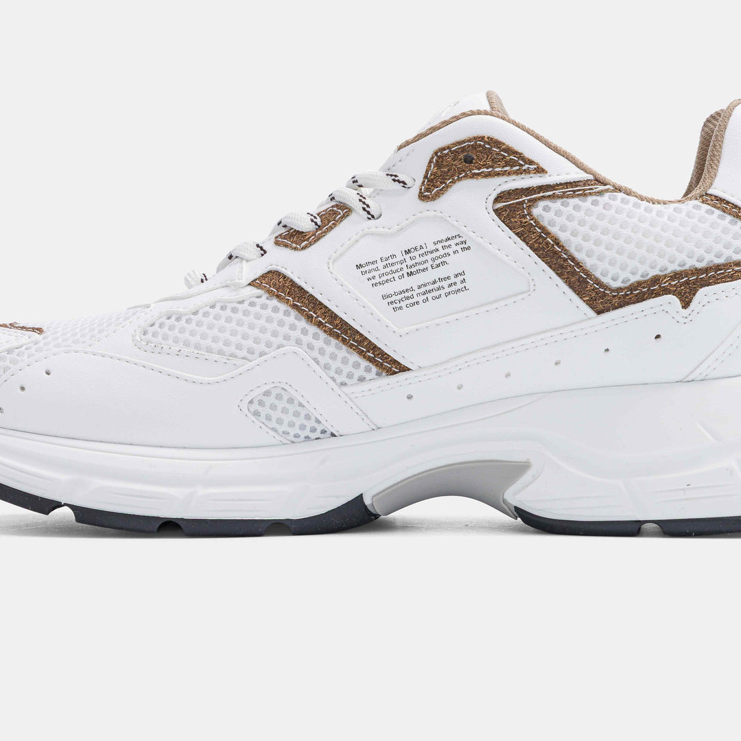 Rush - White &amp; Brown - Palm