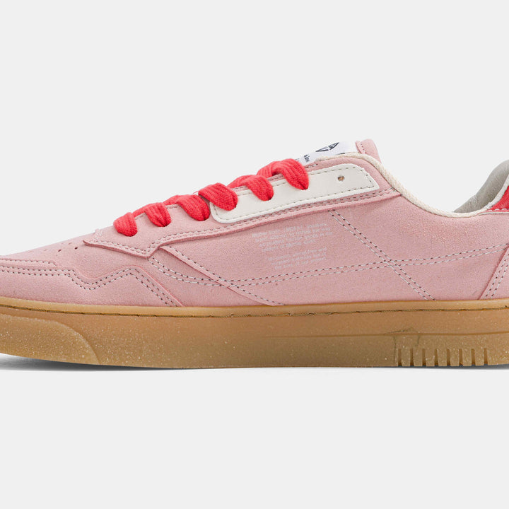Origin Low – Rosa Veloursleder und Beige – Apple