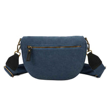 Charger l&#39;image dans la galerie, Sac Bandouliere Estival Bleu jean Arriere