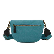 Charger l&#39;image dans la galerie, Sac Bandouliere Estival Bleu turquoise Arriere